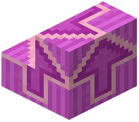 Magenta Glazed Terracotta Stairs