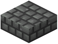 Packed Andesite Bricks Slab