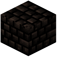 Packed Black Terracotta Bricks