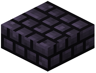 Packed Blue Terracotta Bricks Slab