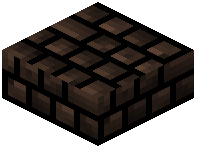 Packed Brown Terracotta Bricks Slab