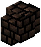 Packed Brown Terracotta Bricks Wall