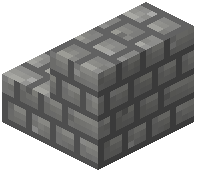 Packed Diorite Bricks Stairs