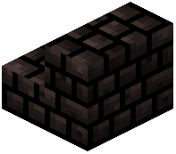 Packed Gray Terracotta Bricks Stairs
