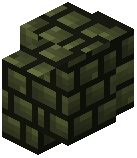 Packed Lime Terracotta Bricks Wall