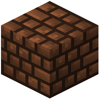 Packed Orange Terracotta Bricks