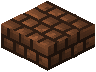 Packed Orange Terracotta Bricks Slab