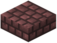 Packed Pink Terracotta Bricks Slab