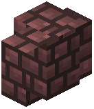 Packed Pink Terracotta Bricks Wall