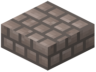 Packed White Terracotta Bricks Slab