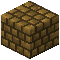 Packed Yellow Terracotta Bricks