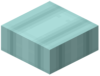 Pastel Aqua Concrete Pillar Slab