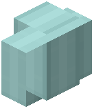 Pastel Aqua Concrete Pillar Wall