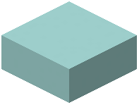 Pastel Aqua Smooth Concrete Slab
