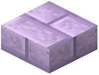 Pastel Lavender Concrete Bricks Slab