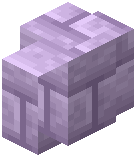Pastel Lavender Concrete Bricks Wall