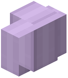 Pastel Lavender Concrete Pillar Wall