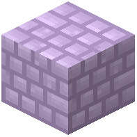 Pastel Lavender Packed Concrete Bricks