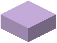 Pastel Lavender Smooth Concrete Slab