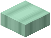 Pastel Mint Concrete Pillar Slab