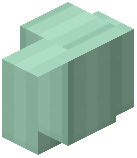 Pastel Mint Concrete Pillar Wall