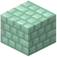 Pastel Mint Packed Concrete Bricks