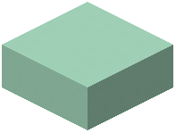 Pastel Mint Smooth Concrete Slab