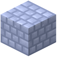 Pastel Periwinkle Packed Concrete Bricks