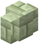 Pastel Sage Concrete Bricks Wall