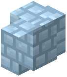 Pastel Sky Packed Concrete Bricks Wall
