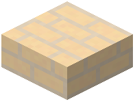 Peach Bricks Slab