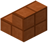 Polished Orange Terracotta Stairs