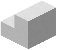 White Smooth Terracotta Stairs