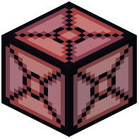 Red Mosaic Glass