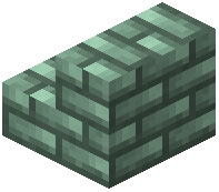 Mint Brick Stairs