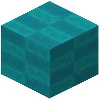 Blocky Cyan Wool