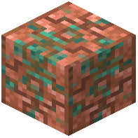 Carved Raw Copper Block