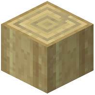 Carved Stripped Birch Log