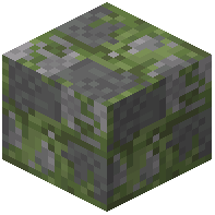 Checkered Mossy Stone Bricks Tiles