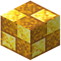 Checkered Raw Gold Block Tiles
