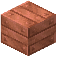 Chipped Waxed Copper Block