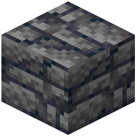 Cracked Disordered Basalt Bricks