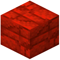 Cracked Disordered Redstone Block Bricks