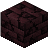 Cracked Flat Nether Bricks Tiles