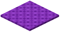 Cross Haired Purple Carpet