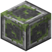 Cut Mossy Cobblestone Column