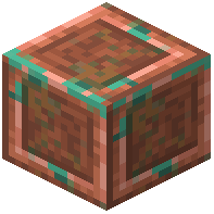 Cut Raw Copper Block Column