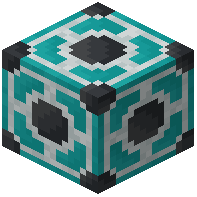 Cyan Glazed Terracotta Pillar Top