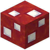 Dark Dusted Red Mushroom Block
