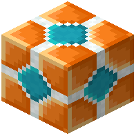 Decorated Orange Glazed Terracotta